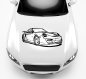 Preview: Aufkleber 13034 Porsche 911 Turbo